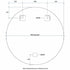 Rio Round Polished Edge Bathroom Mirror